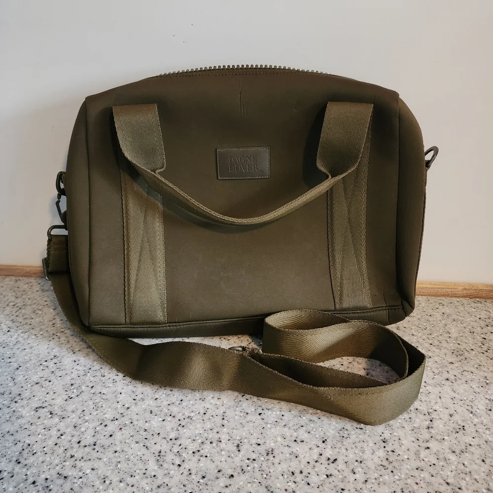 Dagne Dover Weston Olive Green Laptop Bag